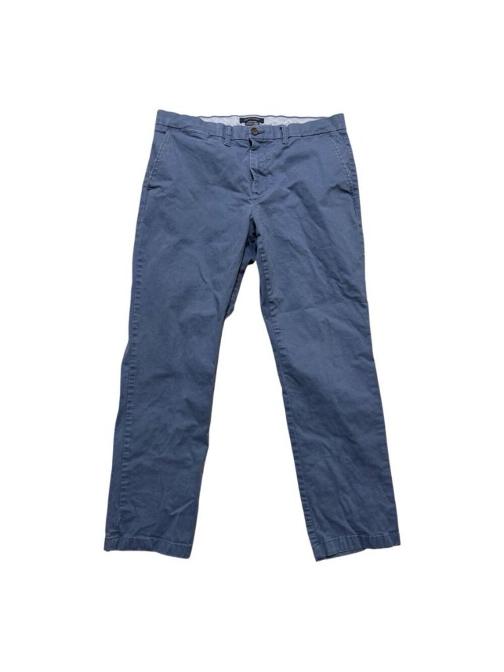 Tommy Hilfiger Regular Fit Stretch Chino Pants Blue Mens 34x30